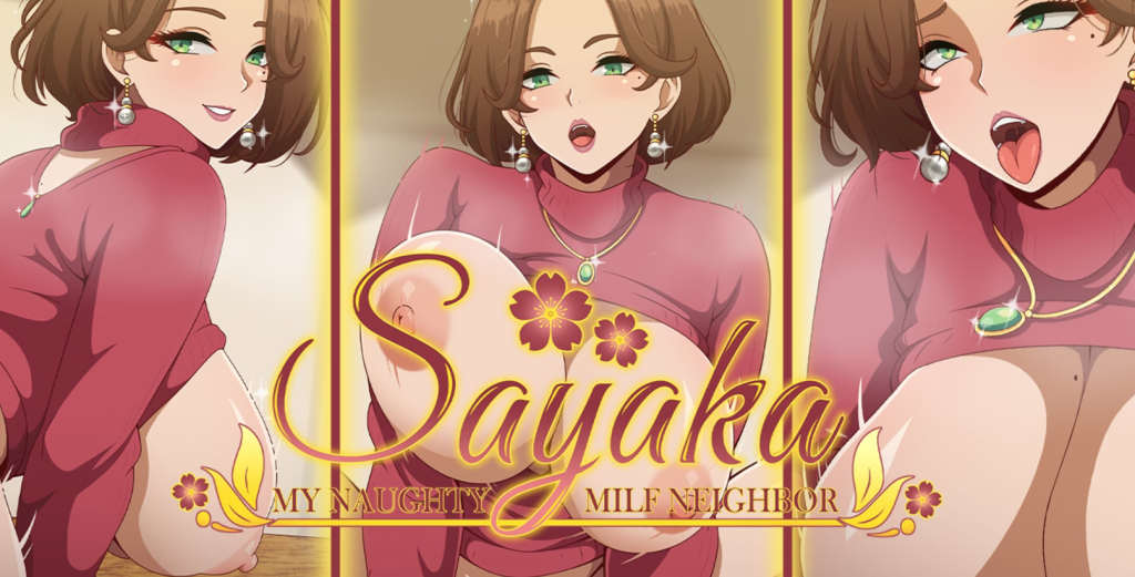 Sayaka My Naughty Milf Neighbor v0.25 [erebeta] [English – Uncensored]