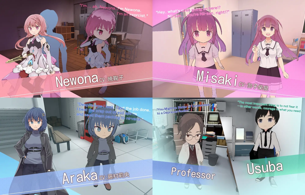 Newona, Ritual Offering to The Depraved God ~ The Surrender of the Transforming Gender-bent TS Exorcist Girl [English]