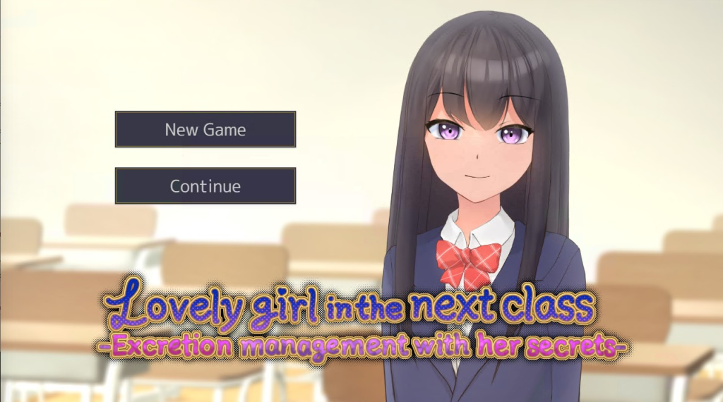 Lovely Girl in the Next Class – Excretion Management with Her Secrets [English]