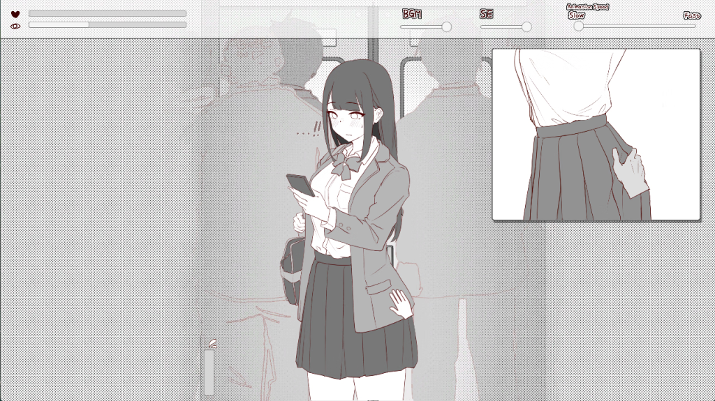 Relentless Teasing of the Uniformed Girl V1.2 [Nyusabou-Seitokai] [English - Uncensored]