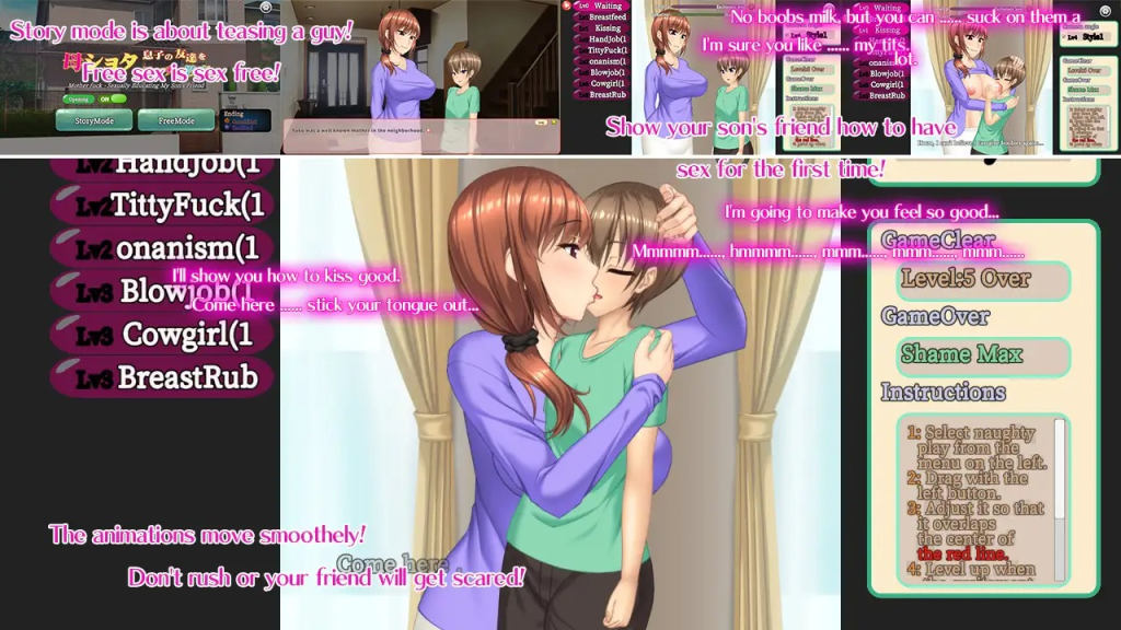 Mother fuck – Sexually Educating My Son’s Friend [Almonds & Big Milk] [English]