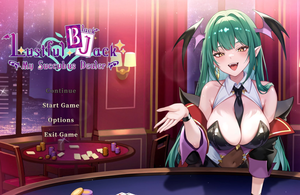 Lustful BlackJack: My Succubus Dealer V1.0 [78Games] [English – Uncensored]