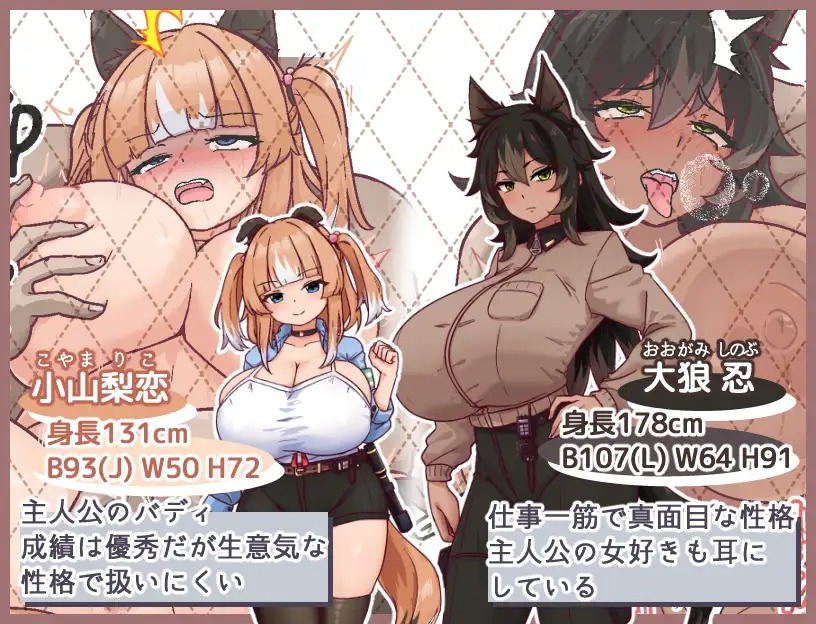 Female Dog Training [kuroneko cafe] [English]