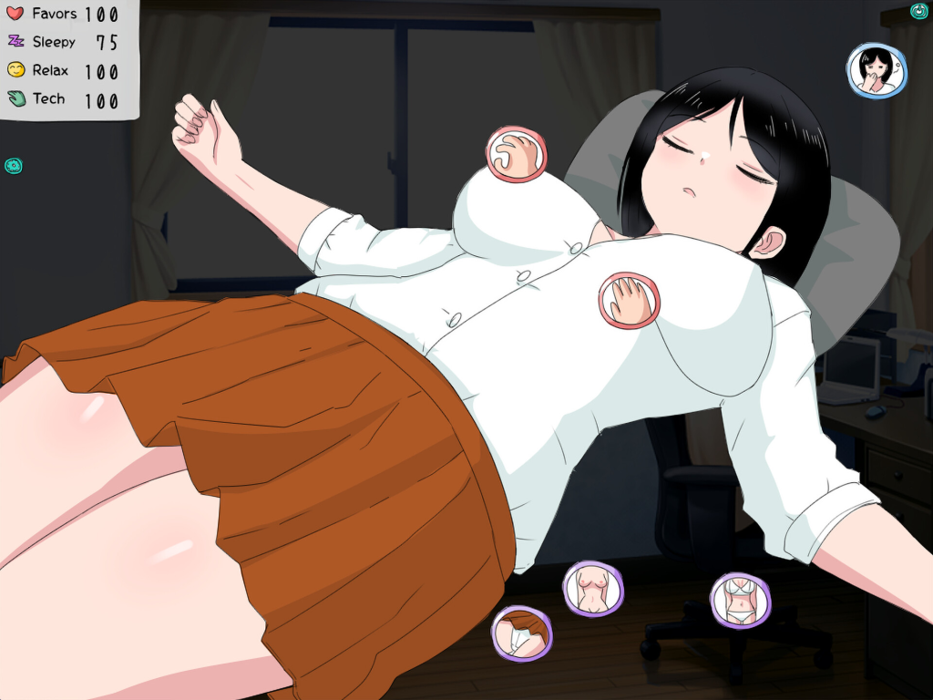 Sleepy sister’s friend [Uzura Studio] [English]