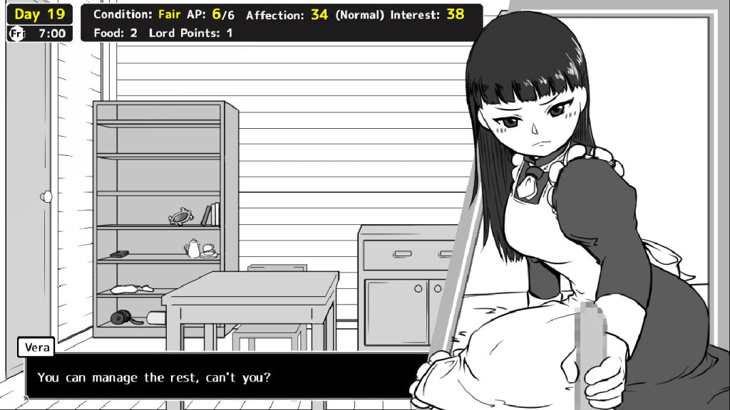 Convalescent Sex Life with a Maid in the Annex [English]