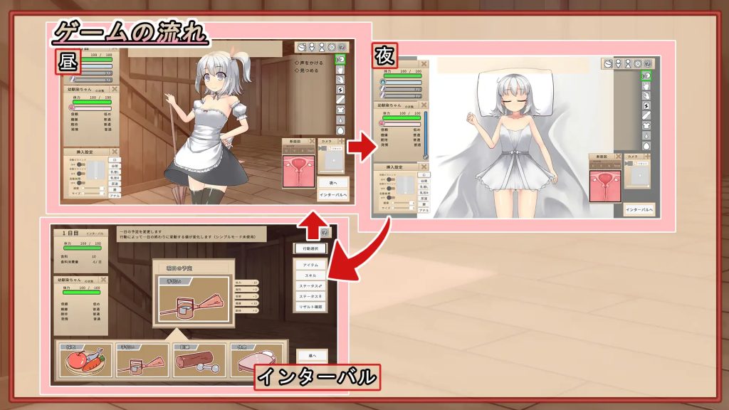 A game where you sleep-molest your childhood friend and get her pregnant [English - Uncensored]